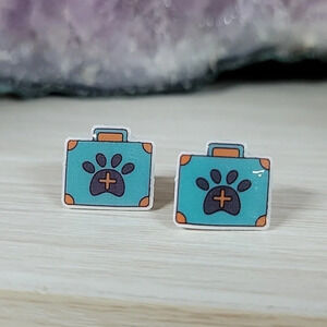 Veterinary Bag Stud Earrings